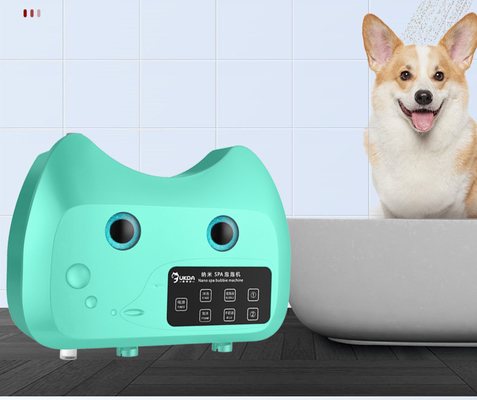 Máquina multifuncional de burbujas SPA para mascotas Dispositivo de limpieza nano 35W