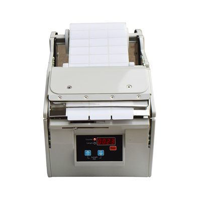 Máquina automática transparente del dispensador de la etiqueta del dispensador 50m m de la etiqueta engomada
