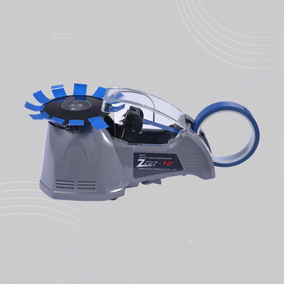 Dispensador transparente de la cinta adhesiva del dispensador 25w de la cinta de la placa giratoria