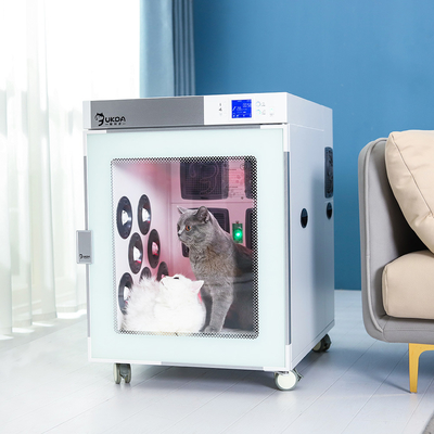 Sitio de sequedad del ANIMAL DOMÉSTICO del CE para Cat Air Blowing 50Kg PTC con el sistema de eliminación del polvo