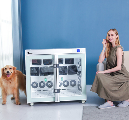 Máquina inteligente Smart del secador del animal doméstico que seca el gabinete para los perros