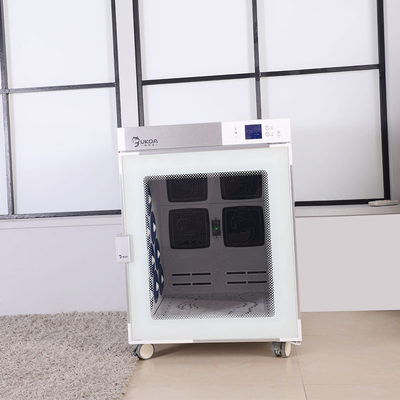 Caja de secado automática para mascotas con secador de pelo para mascotas inteligente en forma de cubo para gatos de peluche