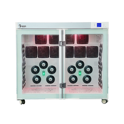 Ambientalmente animal doméstico que seca la desinfección grande 140Kg de la máquina de la caja con 8 ventiladores